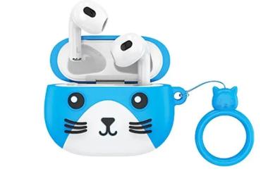 Бездротові навушники Hoco EW46 Blue Dodge Cat