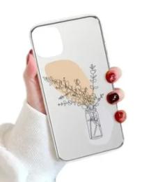 Чохол-накладка Infinity Simple Print для iPhone 14 Ваза№3