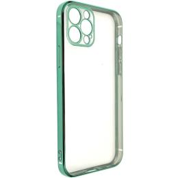 Чохол-накладка Infinity Fashion для iPhone 14 Pro Green + захист камери