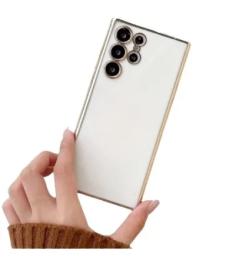 Чохол-накладка Infinity Fashion для Samsung S23 Ultra Gold + захист камери