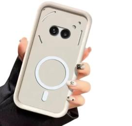 Чохол-накладка Infinity Silicon Magsafe для Nothing Phone 2A White