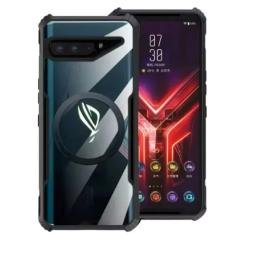 Чохол-накладка Infinity Military MagSafe для Asus ROG 8 Transparent Black