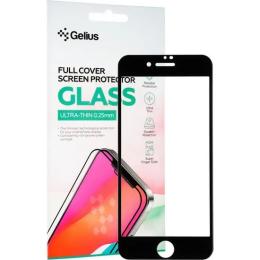 Захисне скло Gelius Full Cover Ultra-Thin 0.25mm для iPhone SE (2020)/8/7 Black