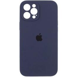 Чохол-накладка EpiK Silicone Case Full Camera Protective AA Apple iPhone 12 Pro (6.1) Midnight Blue