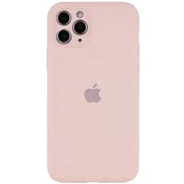 Чохол-накладка EpiK Silicone Case Full Camera Protective AA Apple iPhone 12 Pro (6.1) Chalk Pink
