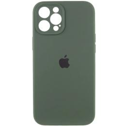 Чохол-накладка EpiK Silicone Case Full Camera Protective (AA) Apple iPhone 12 Pro Max Green