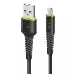 Дата-кабель Intaleo CBFLEXM2 Type-A (тато) - micro-USB (тато) 2m Black (1283126521430)