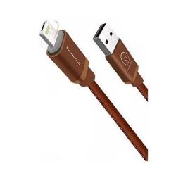 Дата-кабель WUW X79 Type-A (тато) - Lightning/micro-USB (тато) 0.3m Brown 2in1