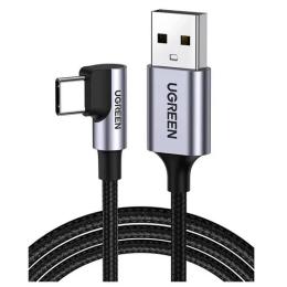 Дата-кабель Ugreen US284 Type-A (тато) - USB Type-C (тато) 0.5m Black (50940)