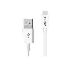 Дата-кабель Jellico NY-11 Type-A (тато) - Type-C (тато) 1m White