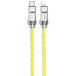 Дата-кабель Hoco U113 Type-C (тато) - Lightning (тато) 1m Gold (6931474790002)