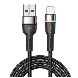 Дата-кабель Essager EXCL-XCDA01 Type-A (тато) - Lightning (тато) 2m Black