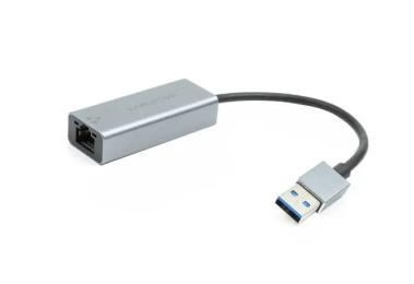 Перехідник Cabletime CA913367 USB 3.0 (тато) - RJ45 (мама) 0.15m Gray