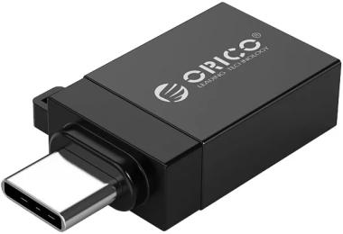 Перехідник ORICO CA913398 Type-C (тато) - USB3.0 (мама) Black