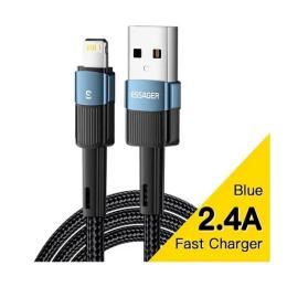 Дата-кабель Essager EXCL-XCA03 Type-A (тато) - Lightning (тато) 2m Blue