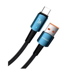 Дата-кабель Essager EXC7A-CG03-P Type-A (тато) - Type-C (тато) 1m Blue Sunset Fast Charging