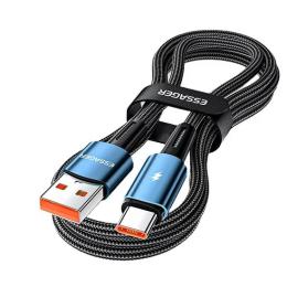 Дата-кабель Essager EXC120-CG03-P Type-A (тато) - Type-C (тато) 1m Blue Sunset 120W Charging