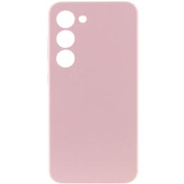 Чохол-накладка Lakshmi Silicone Cover Full Camera (AAA) для Samsung Galaxy S23 Pink Sand