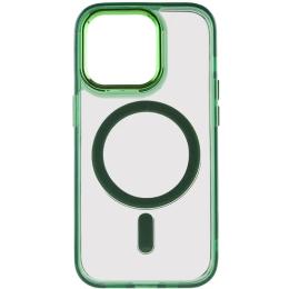 Чохол-накладка EpiK TPU Iris with MagSafe для Apple iPhone 13 Pro (6.1) Green