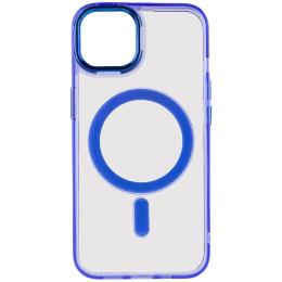 Чохол-накладка EpiK TPU Iris with MagSafe для Apple iPhone 13 (6.1) Blue