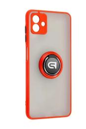 Чохол-накладка ArmorStandart Frosted Matte Ring для Samsung A04 (A045) Red (ARM68345)