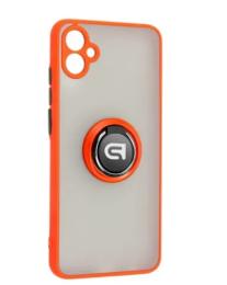 Чохол-накладка ArmorStandart Frosted Matte Ring для Samsung A04e (A042) Red (ARM68349)