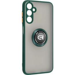Чохол-накладка ArmorStandart Frosted Matte Ring для Samsung A34 5G Dark Green (ARM68355)