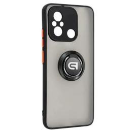Чохол-накладка ArmorStandart Frosted Matte Ring для Xiaomi Redmi 12C Black (ARM68370)
