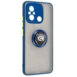 Чохол-накладка ArmorStandart Frosted Matte Ring для Xiaomi Redmi 12C Navy Blue (ARM68372)