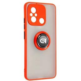 Чохол-накладка ArmorStandart Frosted Matte Ring для Xiaomi Redmi 12C Red (ARM68373)