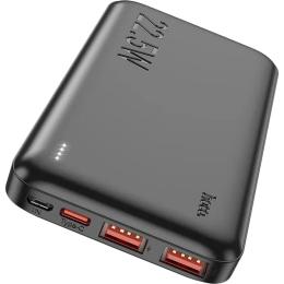 Зовнішній портативний акумулятор Hoco J101 Astute 10000mAh Black 22.5W