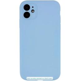 Чохол-накладка Infinity Maxcell Silicone Case Full Camera Protective для iPhone 13 Pro Max Light Blue
