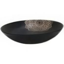 Тарілка LIMITED EDITION KORA 20 см Black (JH7574-1)