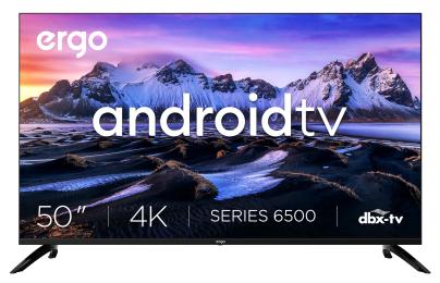 Телевізор Ergo 50GUS6500 Black