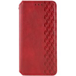 Чохол-книжка GETMAN Cubic (PU) для Xiaomi Redmi 12/Poco M6 4G/Poco M6 Pro 5G Red