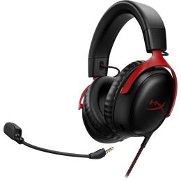 Накладні навушники HyperX Cloud III Black Red (727A9AA)