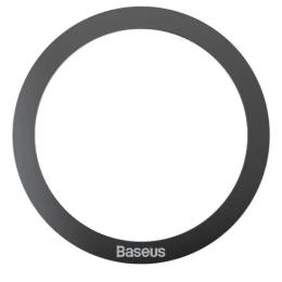 Магнітна наклейка для бездротового заряджання Baseus Halo Series Magnetic Ring (PCCH000001) Black (2 Pack)