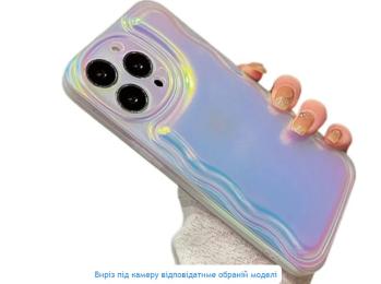 Чохол-накладка Infinity Fashion Wave для iPhone 14 Pearl