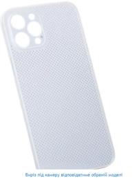 Чохол-накладка Infinity Heat Dissipation Breathable Cooling Case For iPhone 11 White Сітка розсіювання тепла