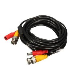 Кабель відеоспостереження Ritar BNC + DC 15m Black 5МР AHD/CVI/TVI/CVBS