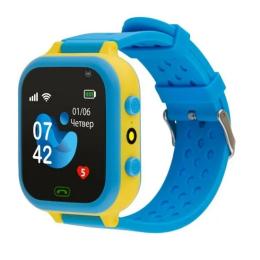 Смарт-годинник AmiGo GO009 Blue Yellow GLORY Camera+LED WIFI