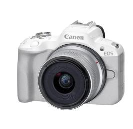 Фотоапарат Canon EOS R50 + RF-S 18-45mm F4.5-6.3 IS STM White