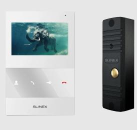 Відеодомофон Slinex SQ-04M White + ML-16НR Black