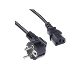 Кабель живлення KINGDA С13-CEE 7/7 1.8м 0.75мм2 Black