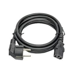 Кабель живлення KINGDA (С13-CEE 7/7) 3м 0.75 мм2 Black