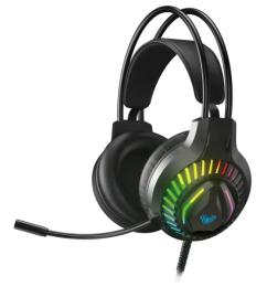 Накладні навушники Aula S605 Wired gaming headset Black