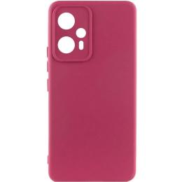Чохол-накладка Lakshmi Silicone Cover Full Camera (A) для Xiaomi Poco F5 Marsala