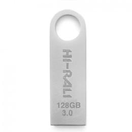 Флеш память Hi-Rali Shuttle Series HI-128GB3SHSL Silver 128GB USB 3.0