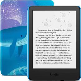 Електронна книга Amazon Kindle Kids 11th Gen. 16GB (2022) Black with Space Whale Cover