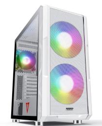 Корпус для ПК ModeCom AMIRANI ARGB White без БЖ